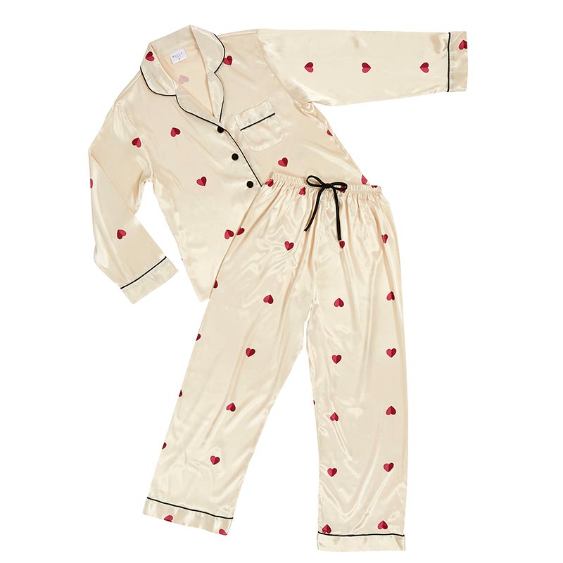 Long Sleeve Heart PJ Set ~ Various Sizes