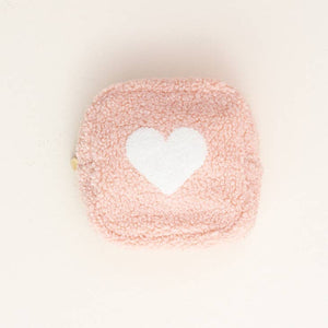 Pink Sherpa Pouches ~ 2 Styles