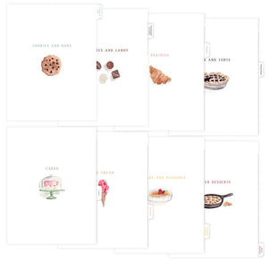 The Illustrated Life 3-Ring Recipe Binder Accessories