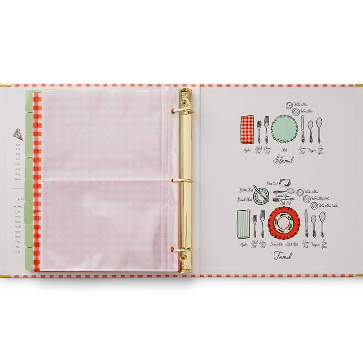 Rifle Paper Company Cherry Farm Recipe Binder