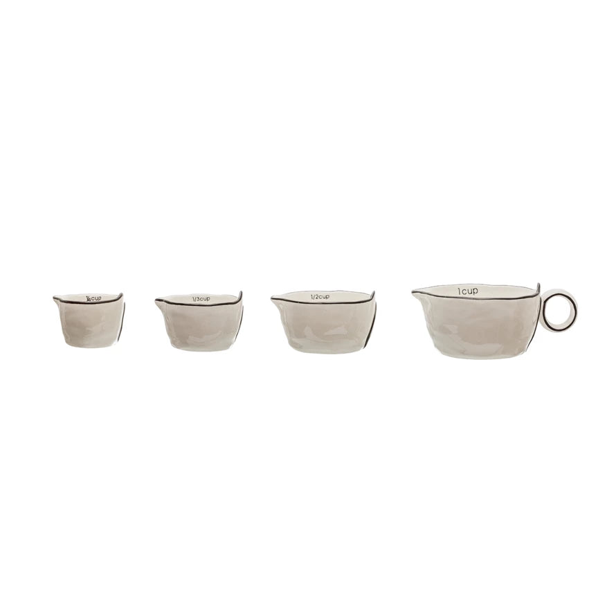 Stoneware Measuring Cups ~ Various Designs