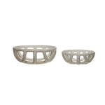 Handmade Stoneware Baskets ~ 2 sizes