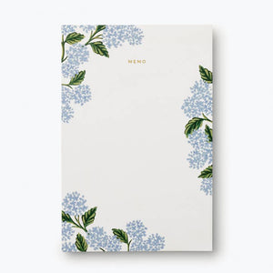 Rifle Paper Hydrangea Memo Pad