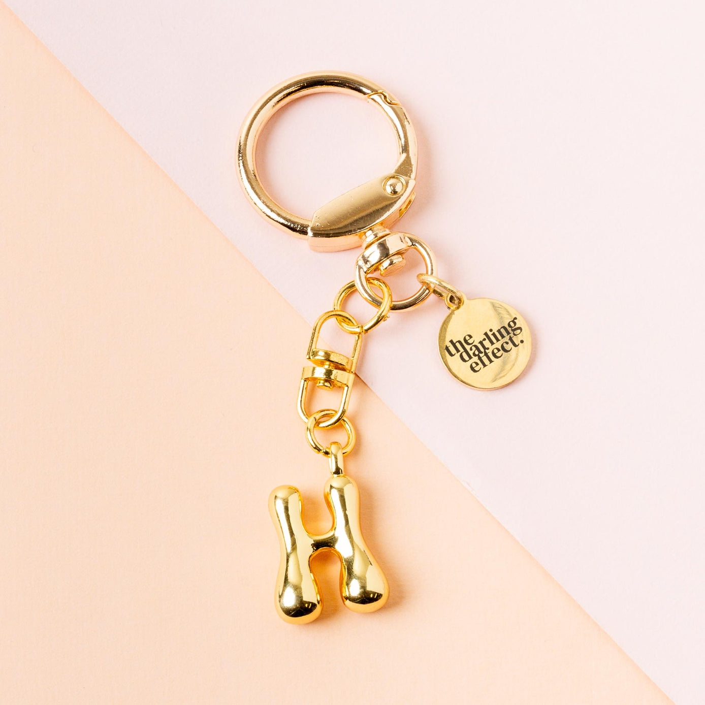 The Darling Effect Bubble Letter Keychains - Various Styles