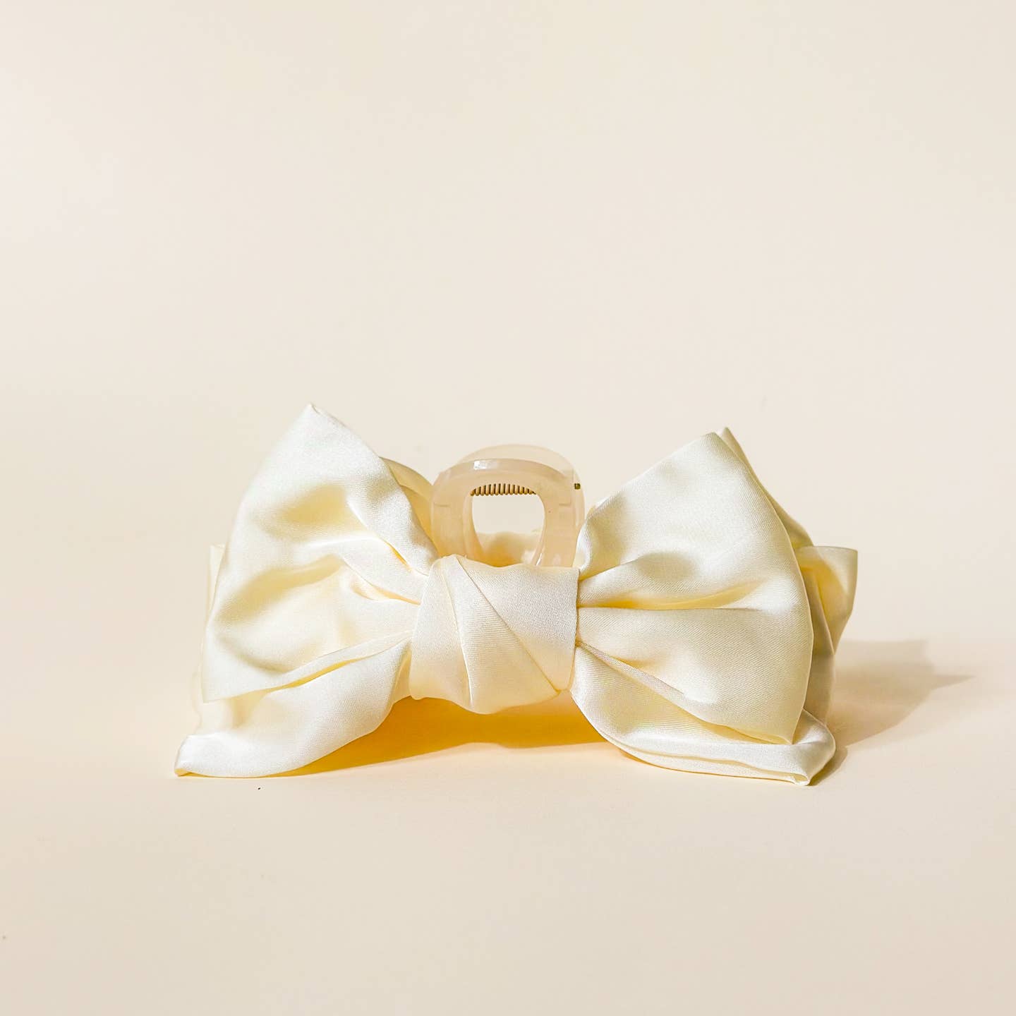 Satin Bow Claw Clip ~ Various Colors