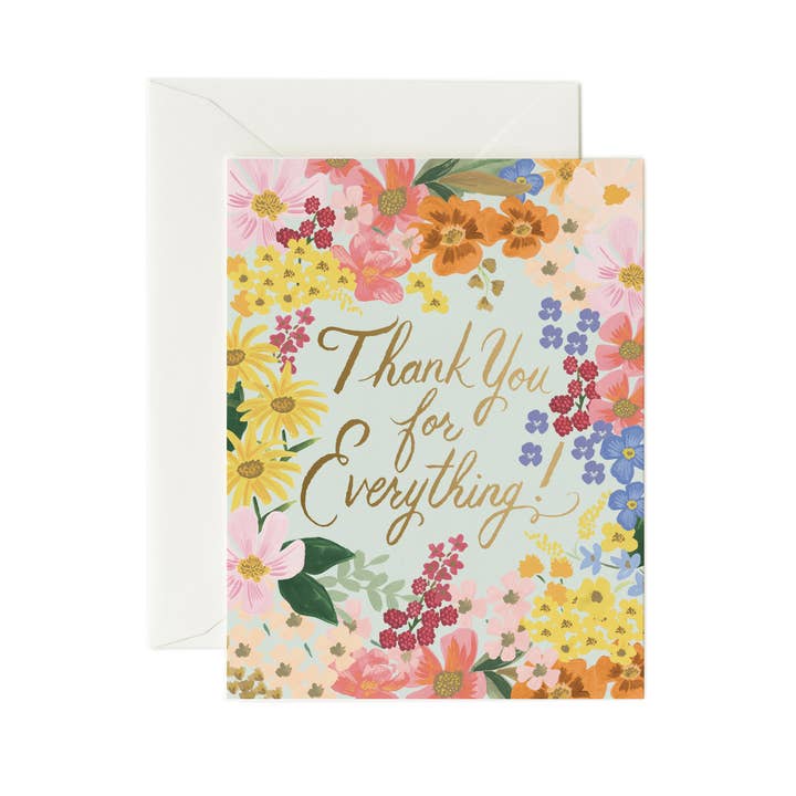 Rifle Paper Co. Margaux Thank You Card