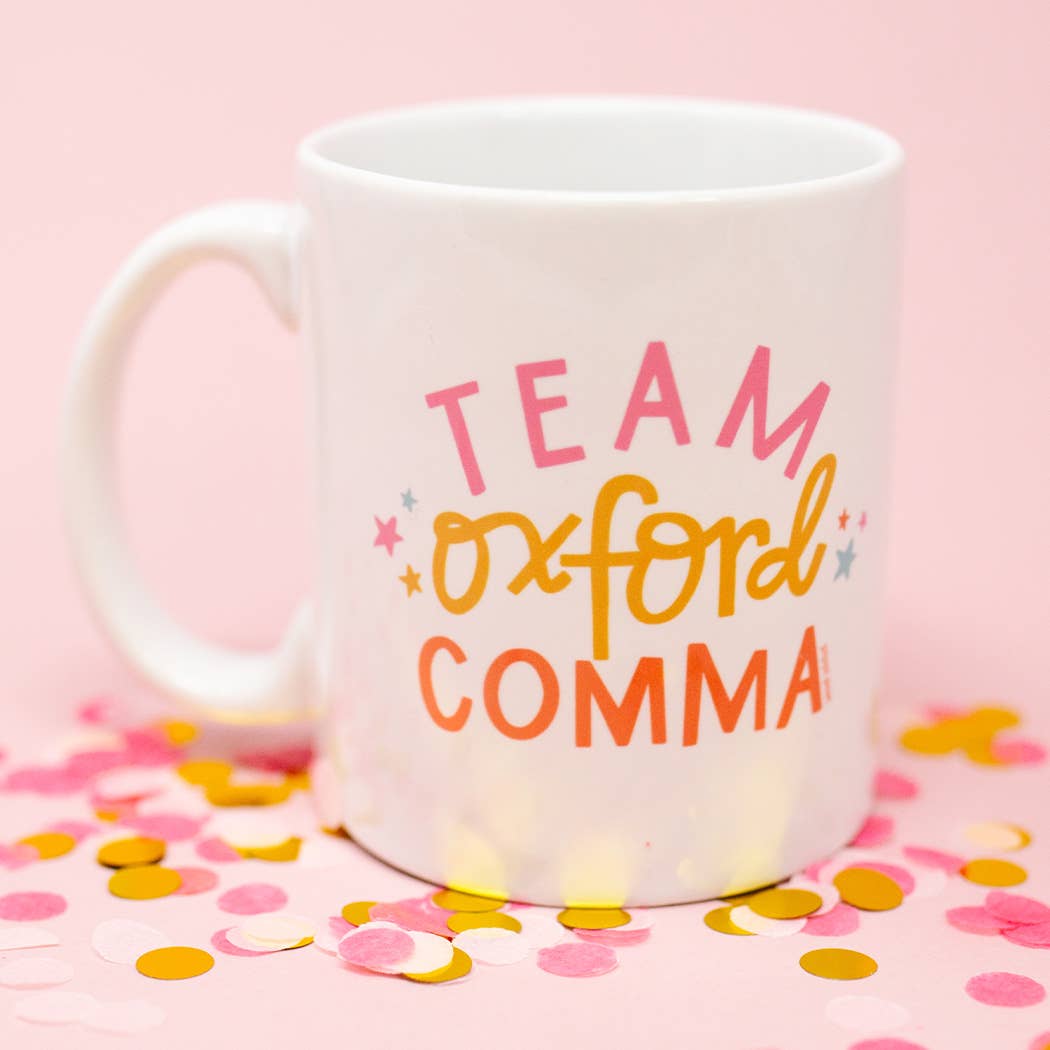 Team Oxford Comma Mug