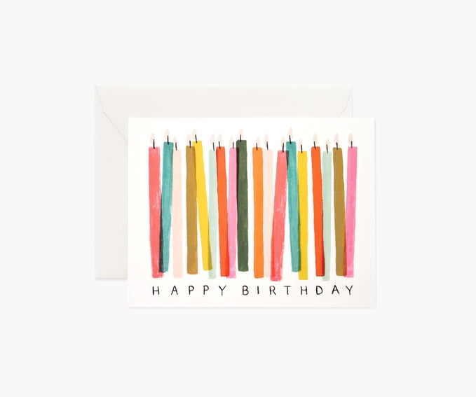 Rifle Paper Co. Birthday Candle Card