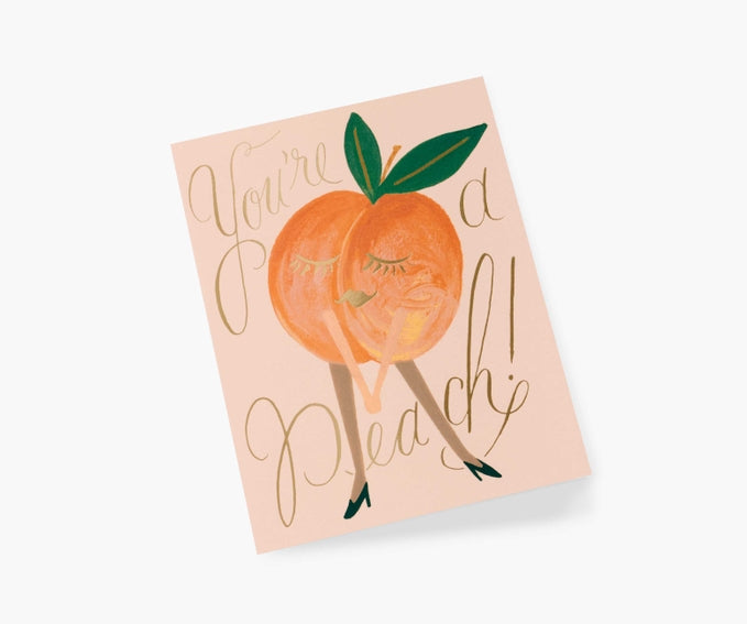Rifle Paper Co. You're A Peach Greeting Card