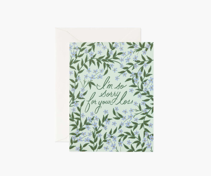 Rifle Paper Co. Laurel Sympathy Card