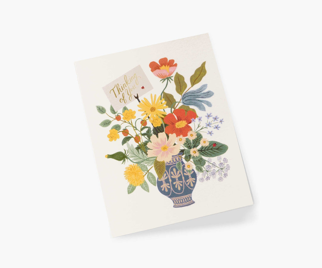 Rifle Paper Co. Thinking of You Bouquet Card