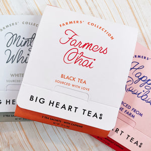 Big Heart Tea Co. Farmer's Sampler Teas ~ Various Styles