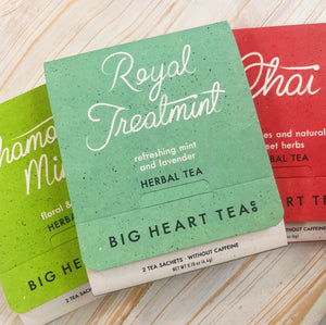 Big Heart Tea Co. Signature Sampler Teas ~ Various Styles