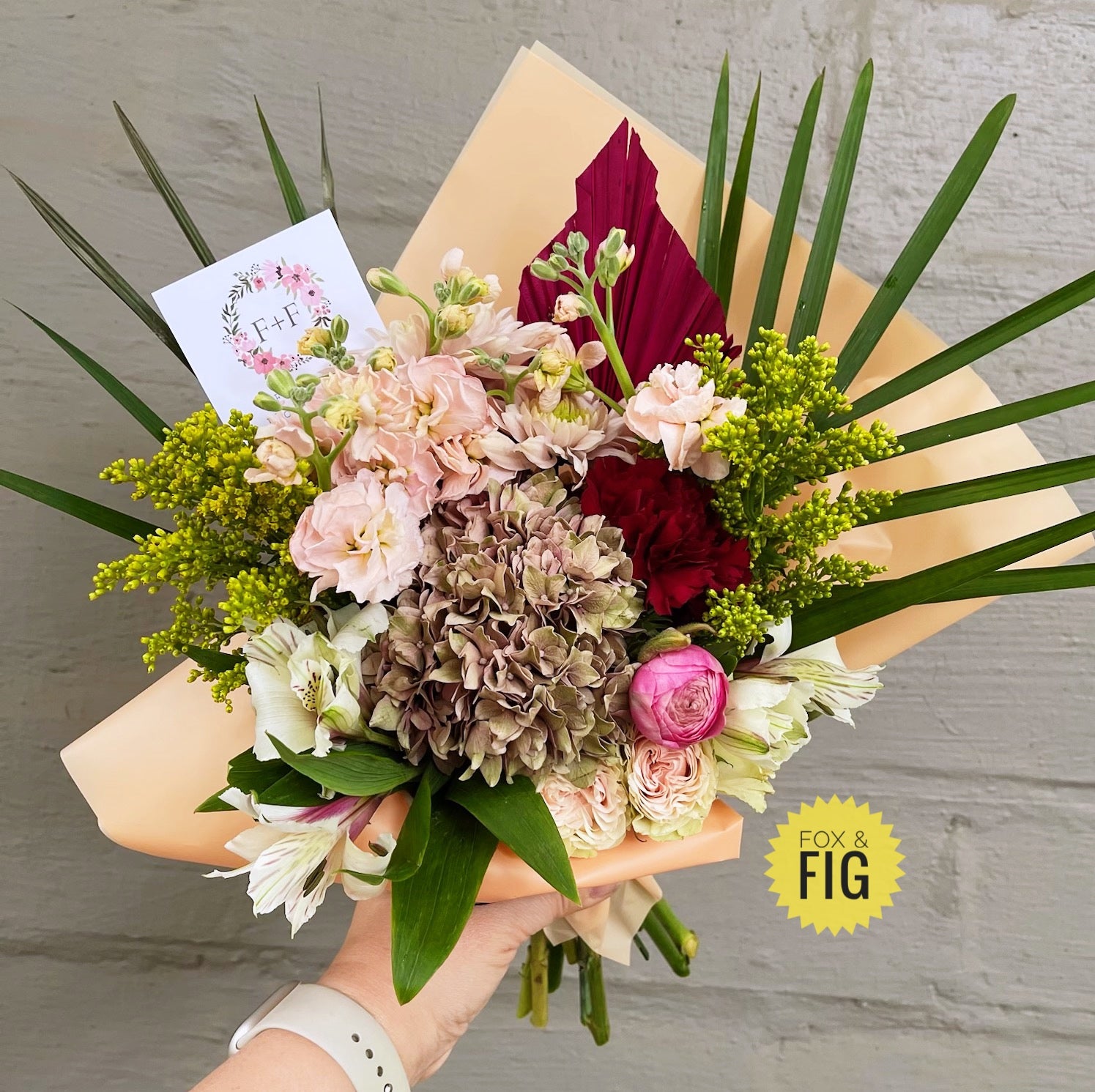 Wrapped Floral Bouquets ~ NOT IN A VASE