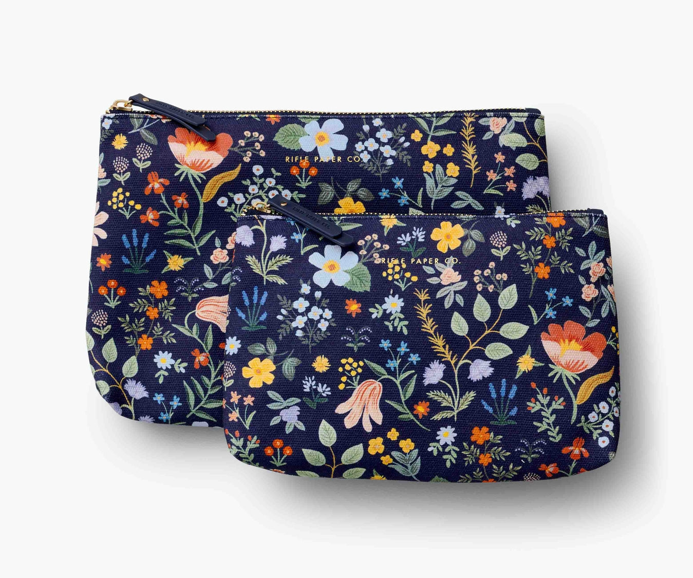 Rifle Paper Co. Zippered Pouch Set ~ Various Styles