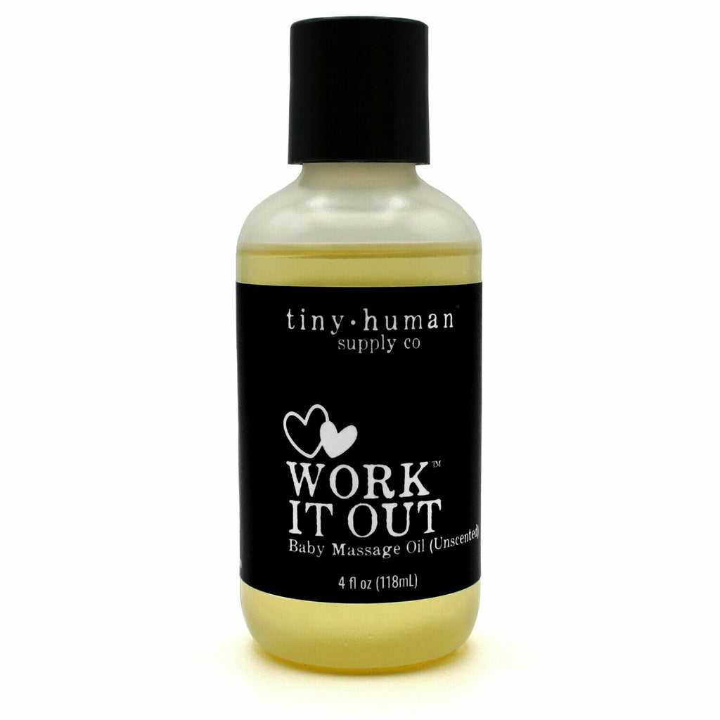 Work It Out Baby Massage Oil (Unscented)