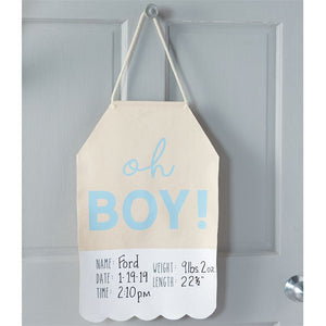 Oh Girl ~ Oh Boy Door/Wall Banners