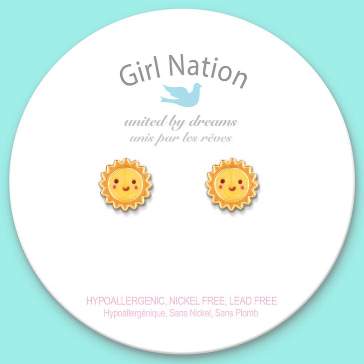 Girl Nation Cutie Stud Earrings