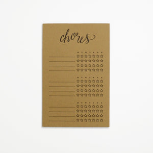 Write-In Calendar Notepads ~ 4 Styles