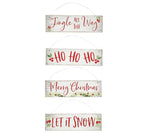 Wood Bar Holiday Saying Ornament ~ Various Styles