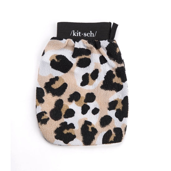 Exfoliating Body Glove ~ Leopard Print