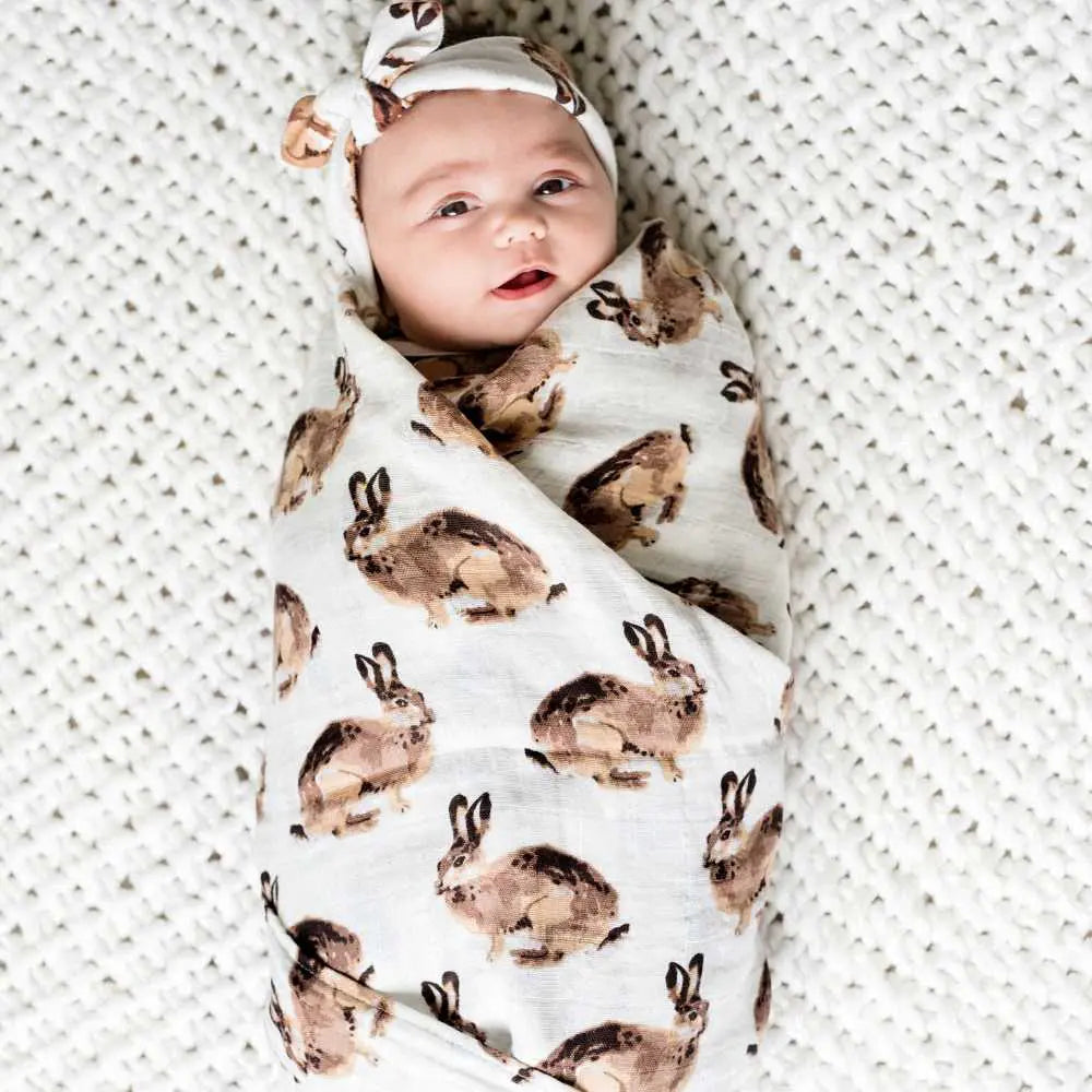 Organic Baby Swaddle Blanket ~ Various Styles
