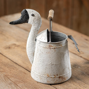 Goose Bucket with Wood Handle