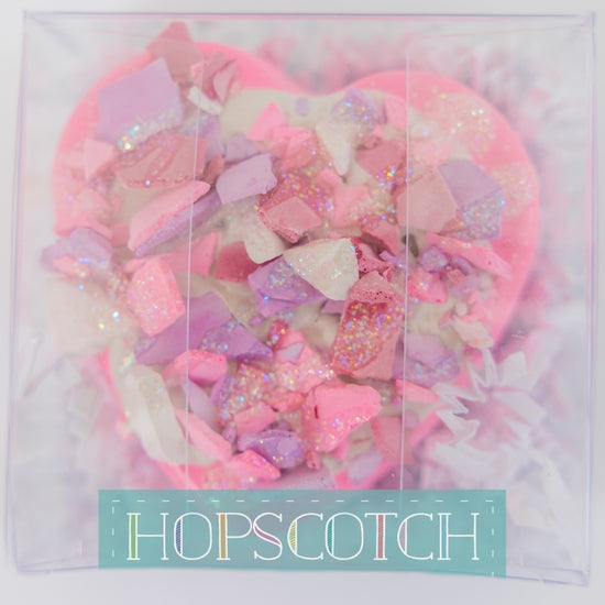Hopscotch Heart Chalk