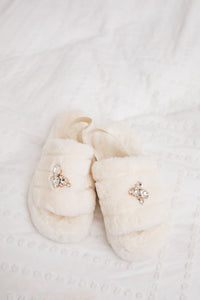 Rebecca Crystal Slingback Slippers ~ Various Colors