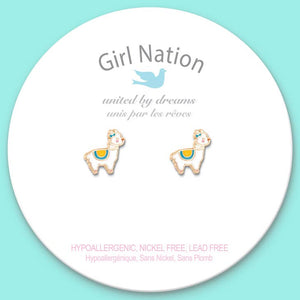 Girl Nation Cutie Stud Earrings