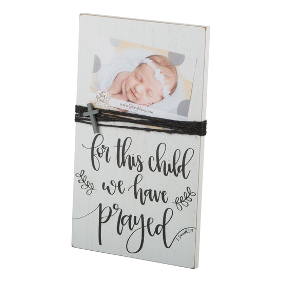 For This Child We Have Prayed Frame