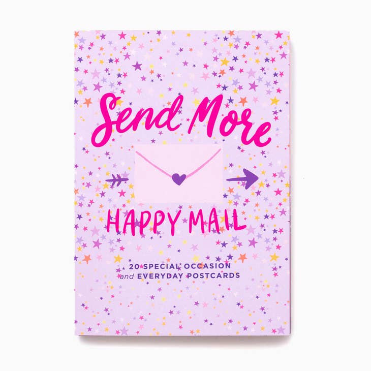 Happy Mail Postcard Book