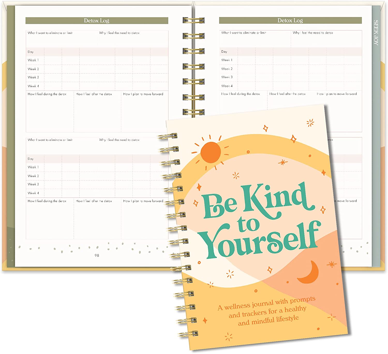 "Be Kind to Yourself" Self-Care Journal
