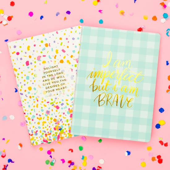 Confetti Prayer Notebook Set