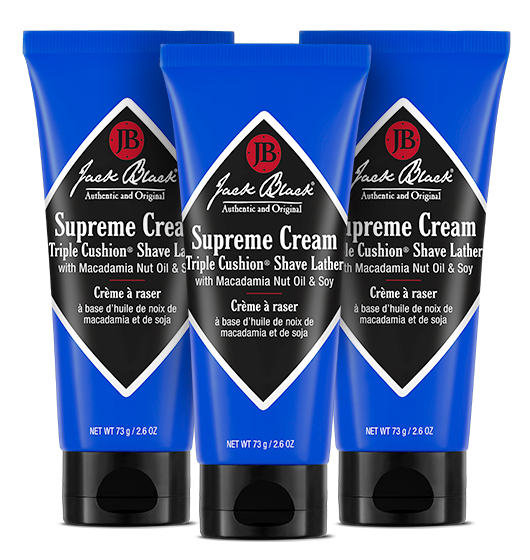 Jack Black Supreme Cream Triple Cushion Shave Lather Tube