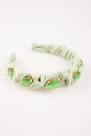 Glass Stone Knotted Headbands ~ Various Styles