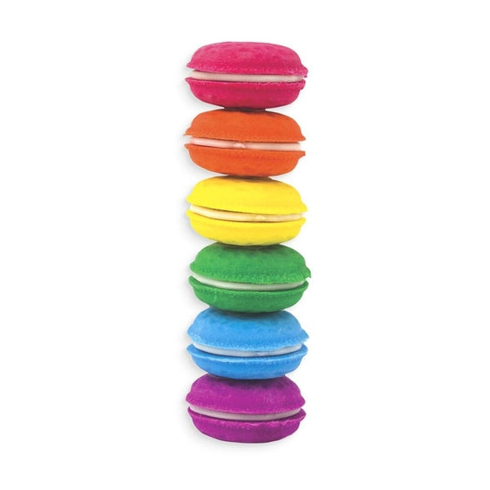 Macarons Scented Erasers ~ Set of 6