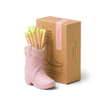 Pink Vintage Cowboy Boot Matches