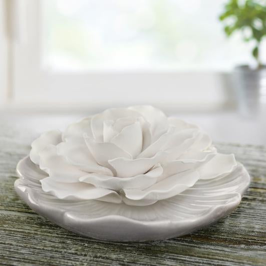 Ceramic Flower Diffuser ~ Summertime Spirits