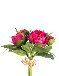 Peony Silk Bouquet ~ Various Colors