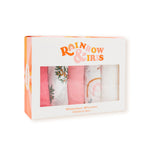 Bamboo Muslin Baby Blankets 5 Pack ~ Various Designs