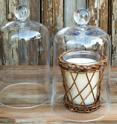 Candle Cover Bell Jar - Fox & Fig