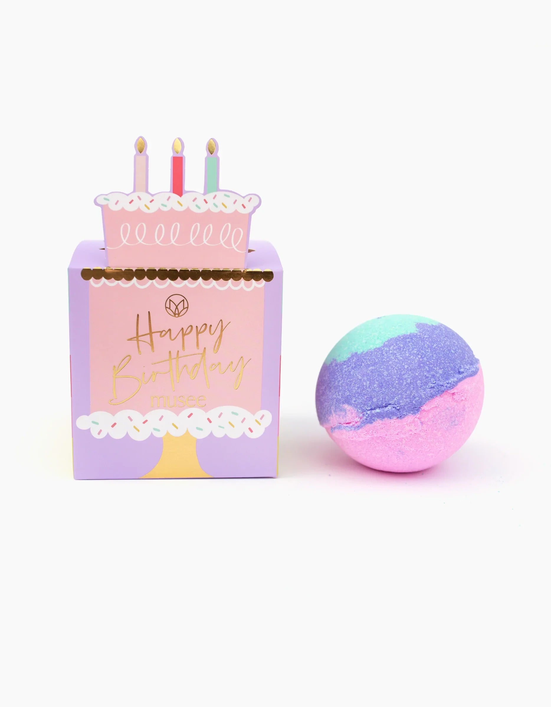 Birthday Cake Boxed Bath Bombs