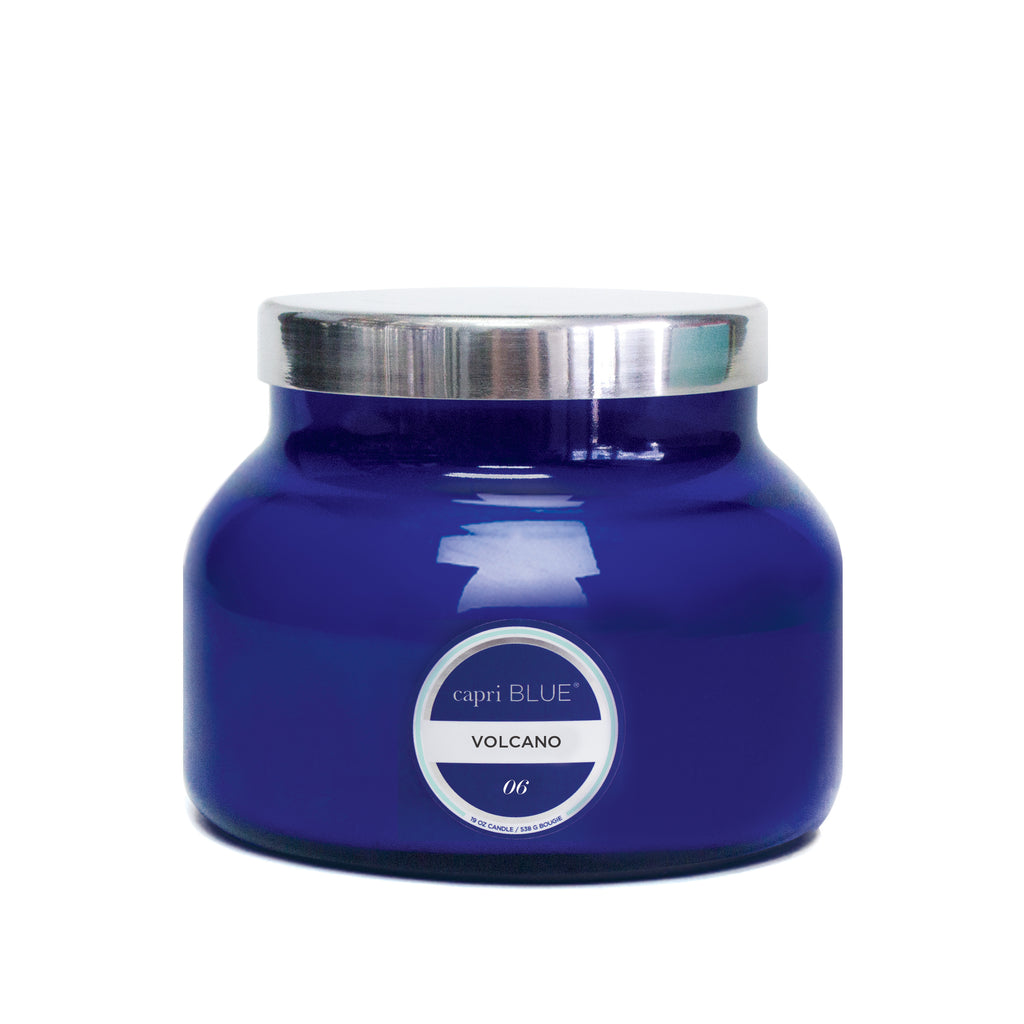 Capri Blue Volcano Candle ~ Blue Jar ~ 2 Sizes