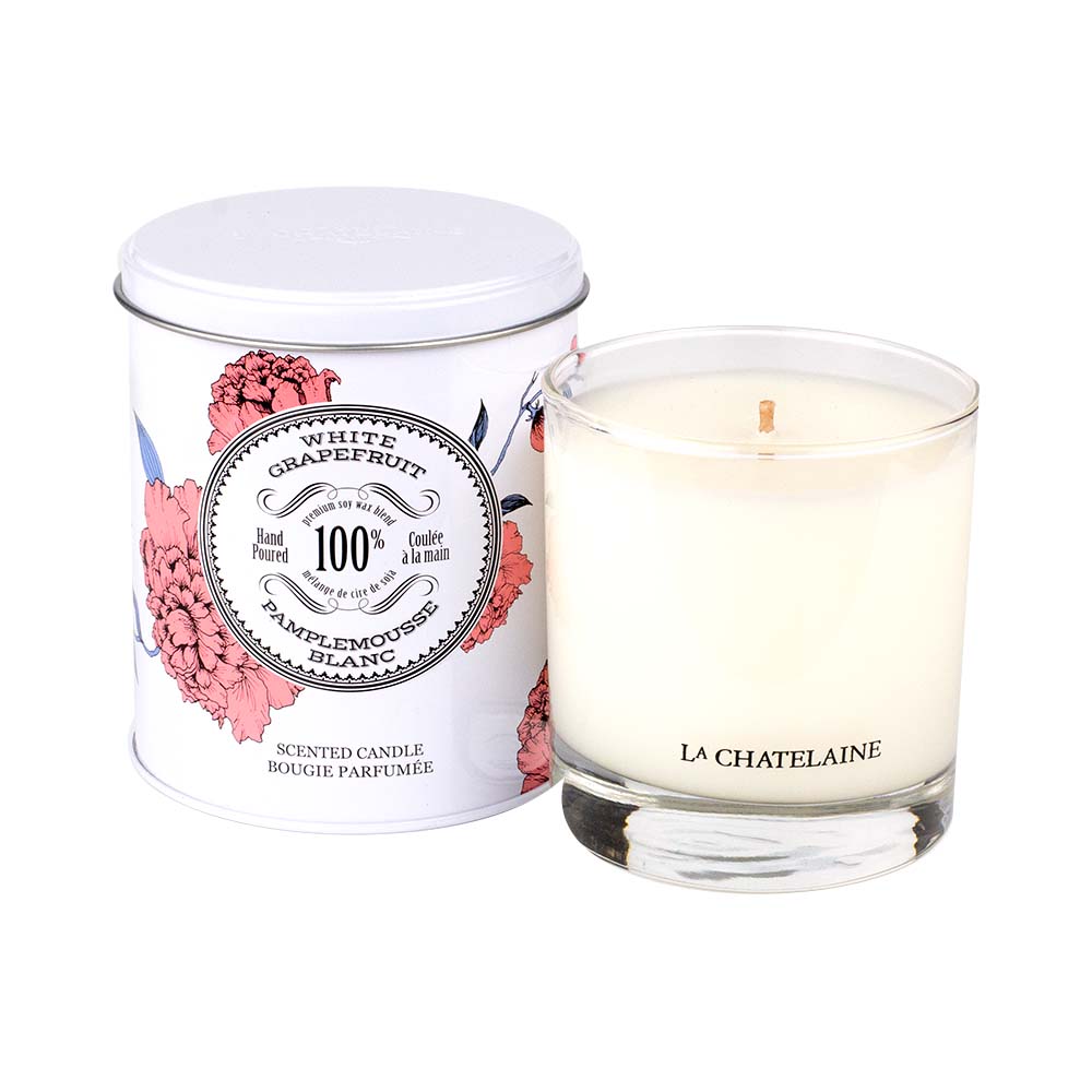 Floral Tin Candles ~ Various Scents