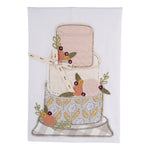 I Do Love You Wedding Cake Tea Towel