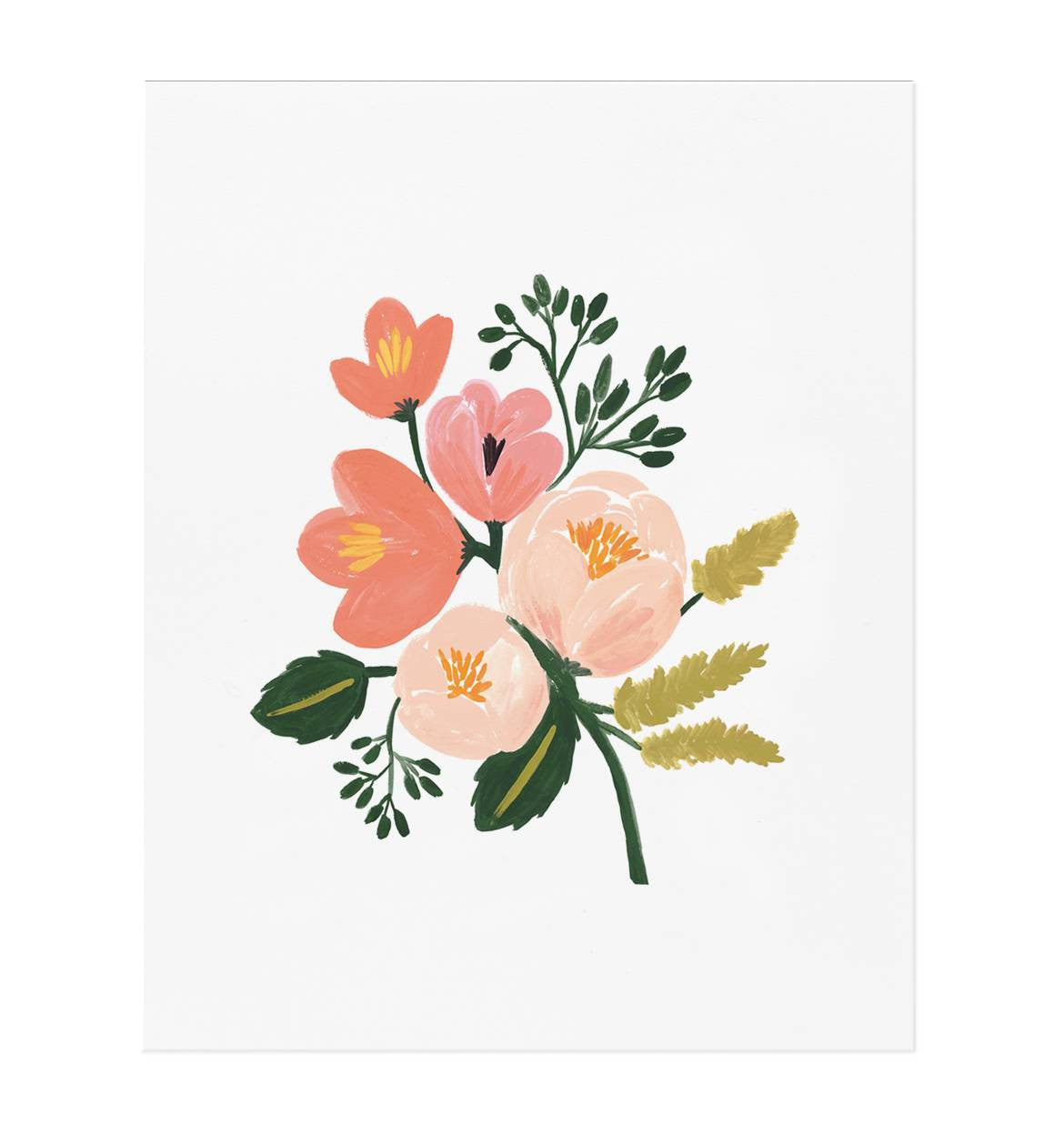 Rose Botanical Art Print