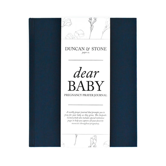 Dear Baby: A Pregnancy Prayer Journal & Memory Book For Moms