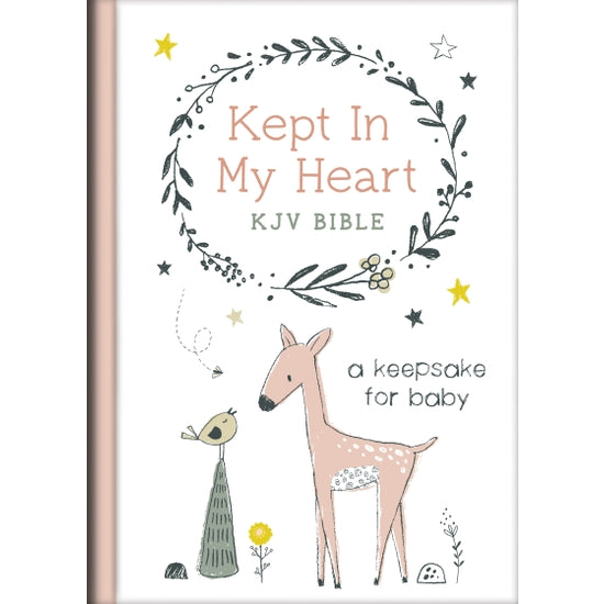 Kept in My Heart KJV Bible ~ A Keepsake for Baby