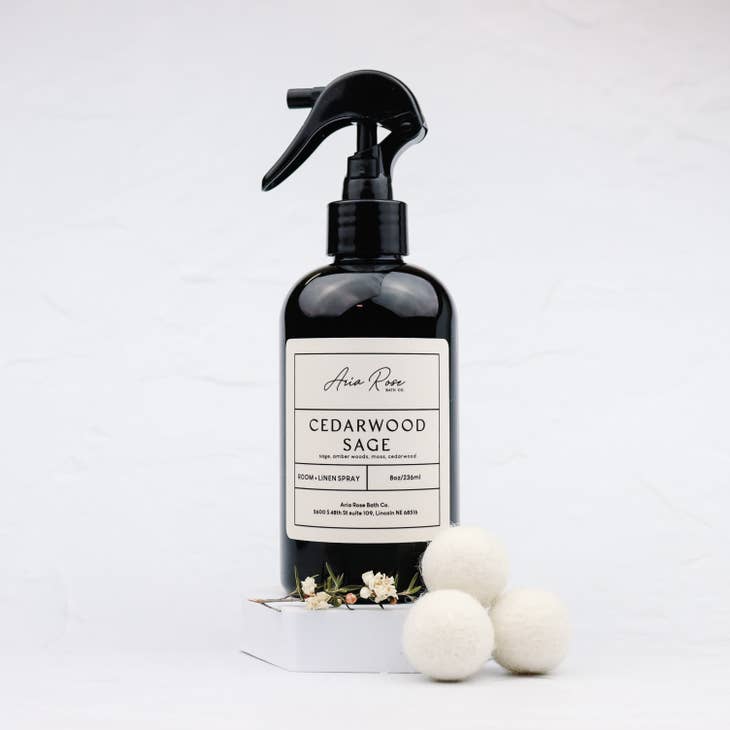 Aria Rose Bath Co. Room + Linen Spray ~ Various Frangrances